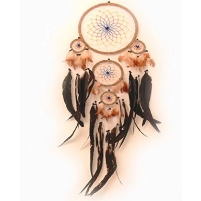 Abbildung von Dreamcatcher Gute Träume Ø ca. 20 cm Traumfänger mit farbigem Netz