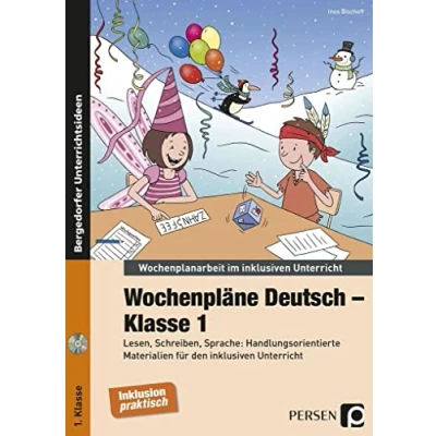 Abbildung von Wochenpläne Deutsch Klasse 1: Lesen, Schreiben, Sprache: Handlungsorientierte Materialien für den inklusiven Unterricht (Wochenplanarbeit im Unterricht)