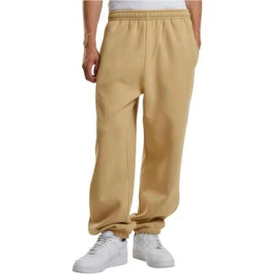 Abbildung von Build Your Brand Herren Sporthose Fluffy Sweatpants, lässige Jogginghose im Loose Fit, Größen S 5XL
