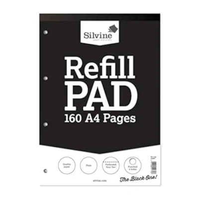 Abbildung von Silvine A4RPP A4 Refill Pad Plain PK6