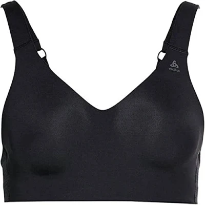 Abbildung von ODLO Everyday Sportbh mit mittlerer Stützkraft, Damen, Größe: 80, Black