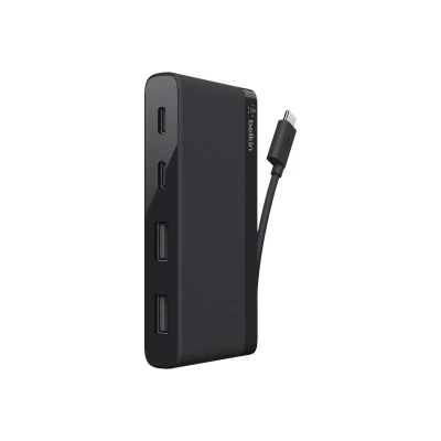 Abbildung von Belkin USB C4 Port Mini Hub F4U090btBLK