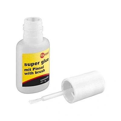 Abbildung von Goobay Klebeband Sekundenkleber 10g Flasche mit Pinsel