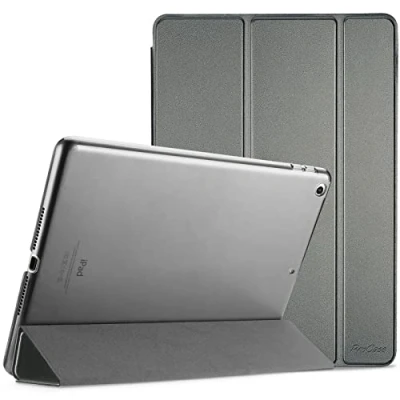 Abbildung von ProCase Hülle für iPad 9.7 Zoll 6. Generation 2018/5. 2017 Modell A1893 A1954 A1822 A1823, Schutzhülle Case Smart Cover 6 / 5 Metallisch