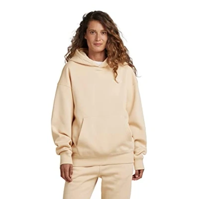 Abbildung von G STAR RAW Herren Unisex Core Loose Hoodie, Beige (ivory cream D23224 C235 D761), S