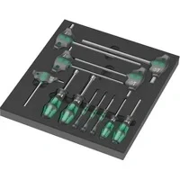 Abbildung von 9713 Schaumstoffeinlage Hex Schraubendreher Set 1, 12‑teilig