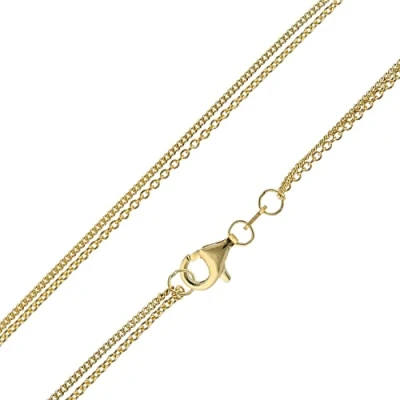 Abbildung von trendor Collier für Anhänger Gold 333 / 8K Zweireihige Kette
