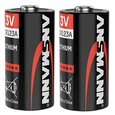 Abbildung von Ansmann Foto Lithium Batterie CR123A, 3 V, im 2er Sparpack
