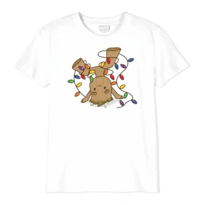 Abbildung von Marvel Jungen BOMARCOTS183 t Shirt Damen, Blanc, 10 ANS