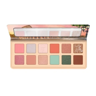 Abbildung von essence benvenuti a ROMA eyeshadow palette, Lidschatten, Mehrfarbig, 12 Farben, farbintensiv, metallisch, matt, vegan, ohne Mikroplastikpartikel, Nanopartikel frei, Parfüm, 1er Pack (13.2g)