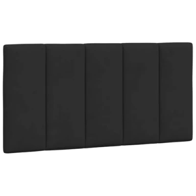 Abbildung von vidaXL Kopfteil Kissen Schwarz 100 cm Samt, (1 St)