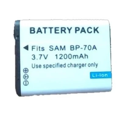 Abbildung von Amsahr Digital Replacement Camera and Camcorder Battery for Samsung BP 70A, BP70A, AQ100