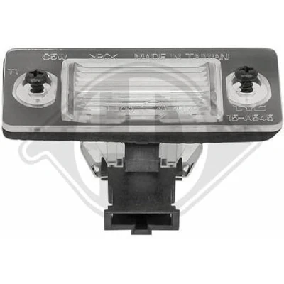Abbildung von DIEDERICHS 7805094 Kennzeichenleuchte C5W beidseitig SKODA: Fabia 1 Combi, I Schrägheck