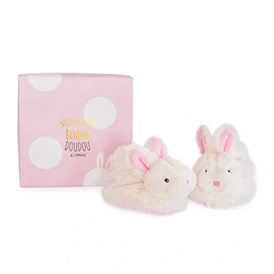 Abbildung von Doudou et Compagnie DC1308 Lapin Bonbon Häschen Hausschuhe, Rosa