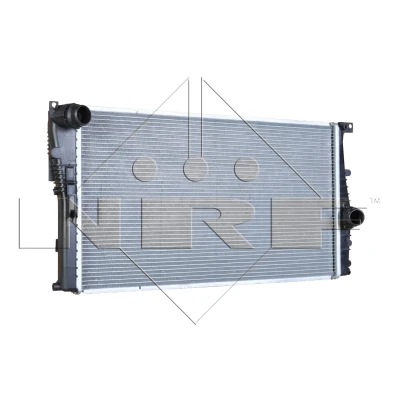 Abbildung von NRF 58410 Kühler, Motorkühlung Aluminium 599 352 23 Kühlrippen gelötet BMW: 1 Schrägheck, 3 Touring, 4 Coupe