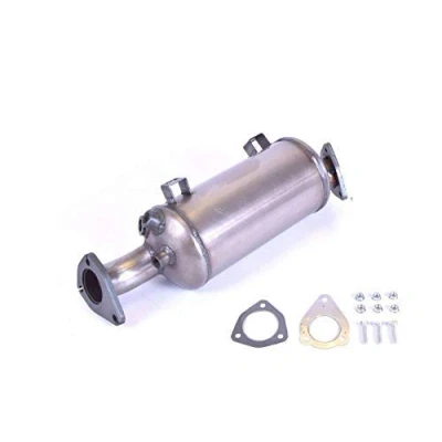 Abbildung von Ruß Partikelfilter DPF Dieselpartikelfilter Abgasanlage