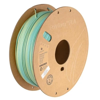 Abbildung von Polymaker Polyterra PLA Dual Color 1.75mm 1kg Chameleon (Teal Yellow)
