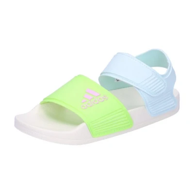 Abbildung von adidas Performance Lette Unisex Trekkingsandale für Kinder, Größe: 34, Yellow/lilac/halo mint Schuhe