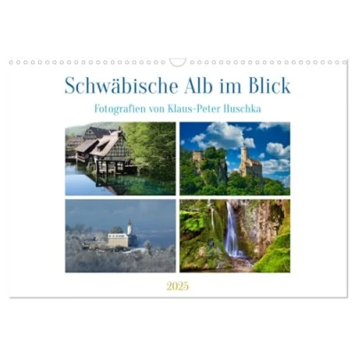 Abbildung von Schwäbische Alb im Blick (Wandkalender 2025 DIN A3 quer), CALVENDO Monatskalender