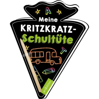 Abbildung von Meine Kritzkratz Schultüte: Kreativer Kratzelspaß mit Malideen und Holzstift für Kinder ab 5 Jahren