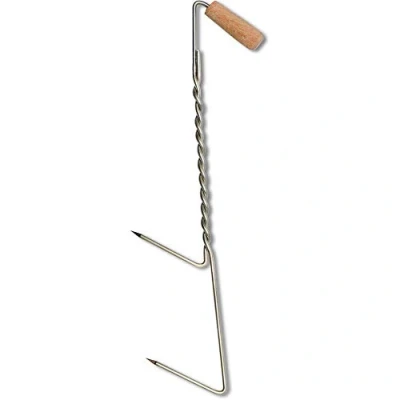 Abbildung von Zebco Räucherhaken, Standard, antrazzit, 18 cm