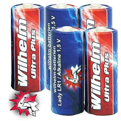 Abbildung von 5 x WILHELM Lady N LR1 MN9100 4001 910A 1,5V Batterien