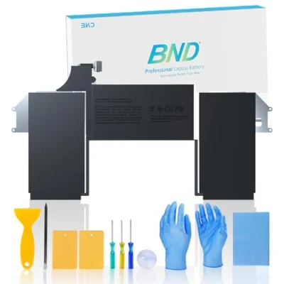 Abbildung von BND A1965 Laptop Akku Ersatz für MacBook Air 13 Zoll Retina A1932 (Ende 2018 2019) A2179 (Anfang 2020) EMC 3184 3302 11,4V 49,9Wh