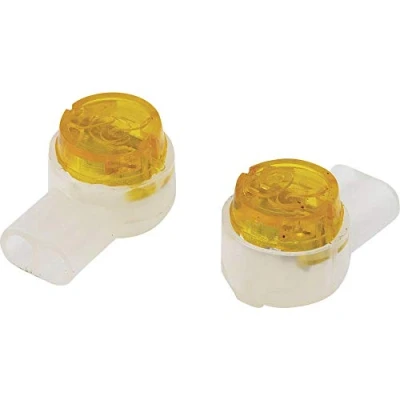 Abbildung von TRU COMPONENTS Einzeladerverbinder flexibel: 0.13 0.65 mm² starr: Polzahl: 2 100 St. Gelb
