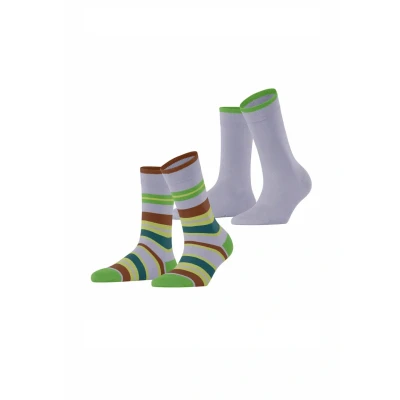 Abbildung von Esprit 2PACK Socken Blue fog, Damen, Größe: 39 42, fog