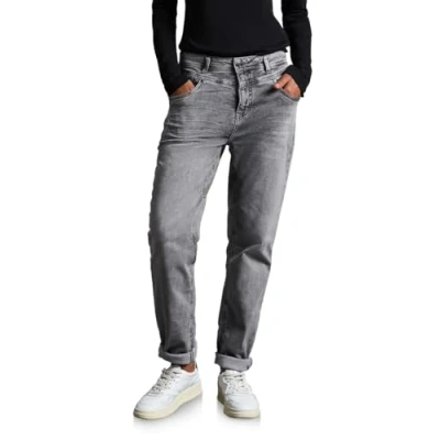 Abbildung von Street One Jeans Tapered Fit, Damen, Größe: 29x30, Grau