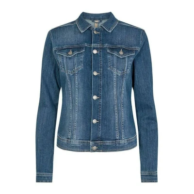 Abbildung von Soyaconcept Sckimberly 3 Jeansjacke, Damen, Größe: XL, Dark blue denim
