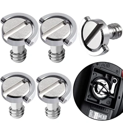 Abbildung von 1/4 zoll Schrauben Kameraschraube Camera Mounting Screw 5Stk Stativ Schraube für Kamera Schnellverschluss Platte Einbeinstativ Elektronisches Zubehör (5)