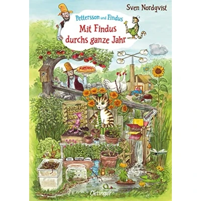 Abbildung von Pettersson und Findus. Mit Findus durchs ganze Jahr: Beschäftigungs Bilderbuch rund um das Thema Natur für Kinder ab 6 Jahren