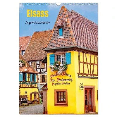 Abbildung von Elsass Impressionen (Wandkalender 2025 DIN A3 hoch), CALVENDO Monatskalender