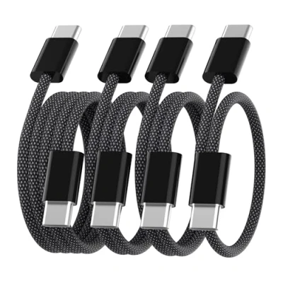 Abbildung von Anysea USB C auf Kabel 60W：[2M+1M+1M+0.5M] 4Stück Ladekabel USBC Schnellladekabel Nylon Datenkabel Typ Kompatibel mit iPhone 16 15 Pro Max Galaxy S24 S23 Pixel iPad MacBook