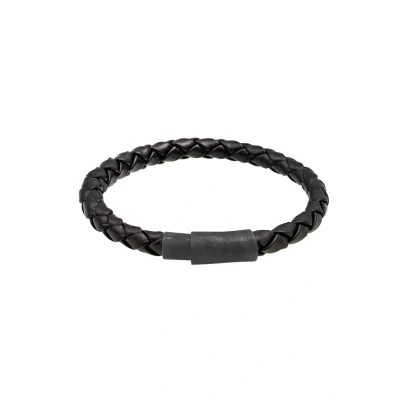 Abbildung von Kuzzoi Basic Modern Armband, Herren, Größe: 19, Schwarz