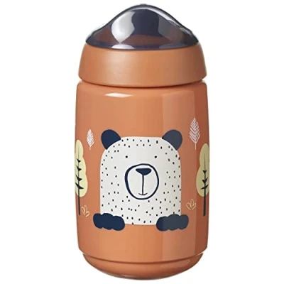 Abbildung von Tommee Tippee Superstar Sipper, Trinklernbecher,100 % Auslauf und Schüttelsichere INTELLIVALVE Technologie, Antibakterieller BACSHIELD 12 M.+, 390 ml, 1 Stk, Rosa