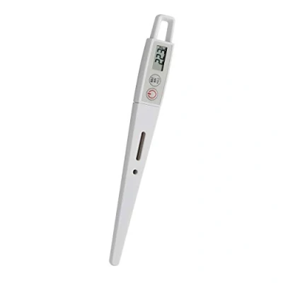 Abbildung von TFA Dostmann Digitales Einstich Thermometer, 30.1040, ideal zur Temperaturkontrolle von Lebensmitteln, L 24 x B 19 H 218 mm