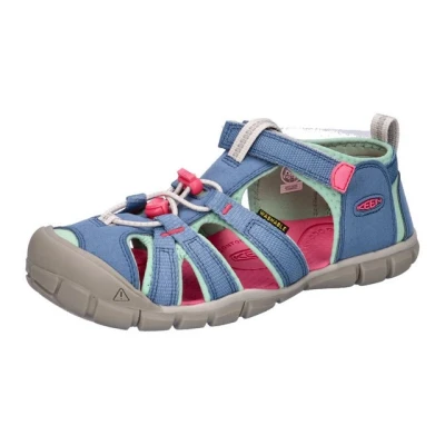 Abbildung von Keen Seacamp II CNX Youth Unisex Trekkingsandale für Kinder, Größe: 37, Blue Schuhe