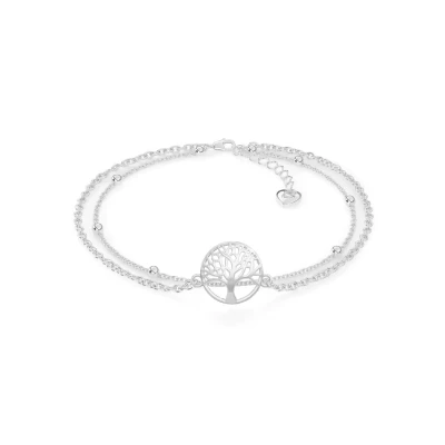 Abbildung von Serasar Fußkettchen, Damen, Größe: One Size, Silber
