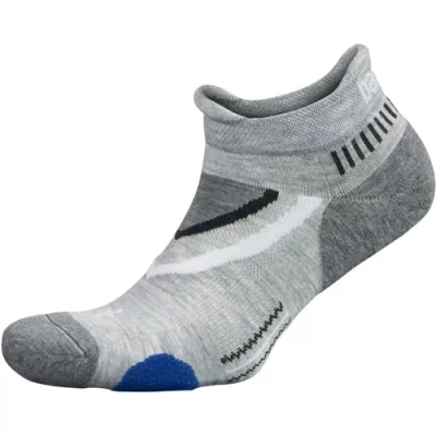 Abbildung von Balega Unisex Ultraglide Crew Laufsocken, Holzkohle/Grau, Medium, EU Größe 40 42.5