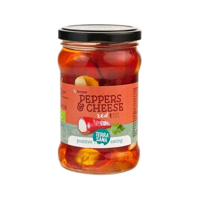 Abbildung von Terrasana Bio Paprika Snack gefüllt mit Feta &amp; Ziegenkäse 270g