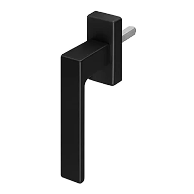 Abbildung von Fenstergriff CUBE schwarz 120 x 22 mm Vierkant 7 Fenstergriffolive von SOTECH