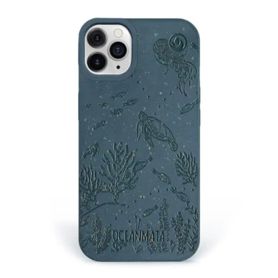 Abbildung von nachhaltige Apple iPhone Hülle Turtle Family 11 pro/Turtle