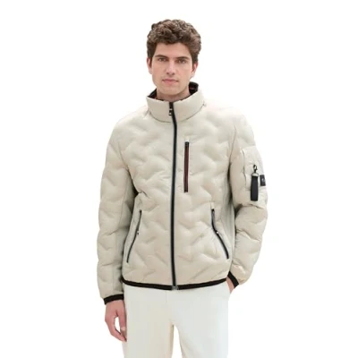 Abbildung von TOM Tailor Hybrid Winterjacke, Herren, Größe: XL, Beige alfalfa