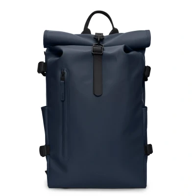 Abbildung von Rains Rolltop Rucksack Large W3 navy Rucksäcke
