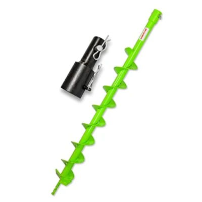 Abbildung von Bohrer für Erdbohrer 80 mm passend Stihl BT 106 C, 120 121, 130 präzise Bohrspitze Pfahlbohrer