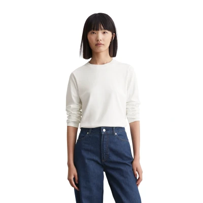 Abbildung von Marc OPolo DENIM Langarmshirt &quot;aus Interlock Jersey&quot;