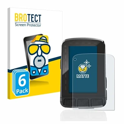 Abbildung von BROTECT Entspiegelungs Schutzfolie für Wahoo Elemnt Roam 2 (6 Stück) Matte Displayschutz Folie, Anti Reflex, Fingerprint