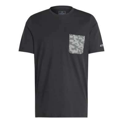 Abbildung von adidas Herren Terrex Graphic T Shirt, Black, M